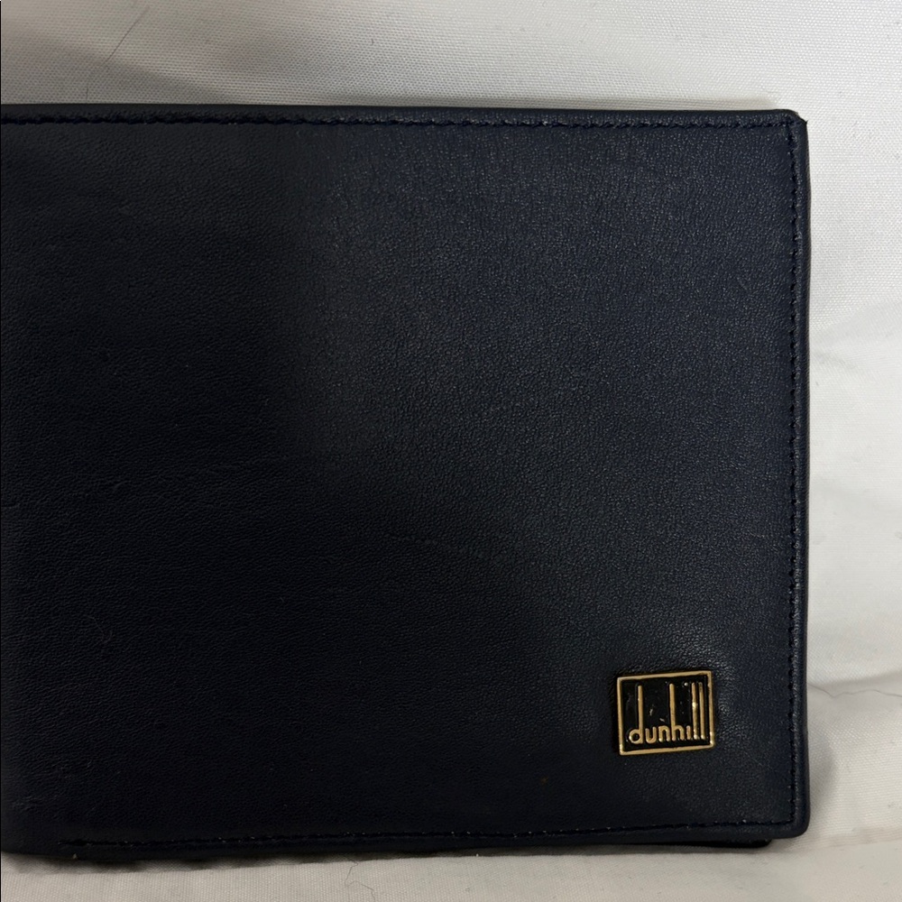 Dunhill Midnight Blue Leather Wallet
